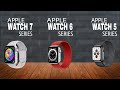 Apple Watch Series 7 Vs Apple Watch Series 6 Vs Apple Watch Series 5