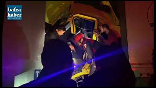 3 Tırın Karıştığı Zincirleme Kaza: 1 Yaralı