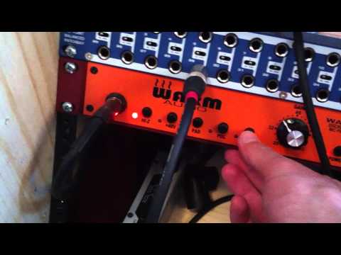 Fender Musicmaster through Warm Audio WA-12 pre