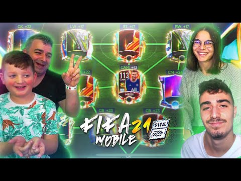 Fifa 21 Mobile # 571 | FIORENZO E DAMIAN MI SONO VENUTI A TROVARE PER L'UPGRADE DELLA SQUADRA+MAILA!