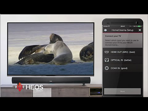 HEOS How To... Setup the HEOS HomeCinema using Digital Optical/Coaxial
