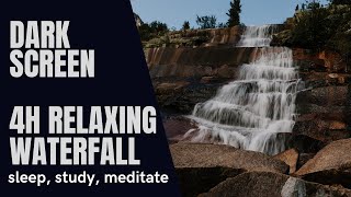 4h Relaxing Gentle Waterfall to help ypu Sleep, Relax, Meditate, Study  | Nature Sounds | Zzzz