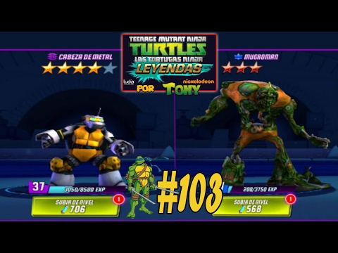 Tortugas Ninja Leyendas "Cap. 103 - Cabeza de Metal (4 **** oro) y Mugroman (3 *** bronce)" por Tony