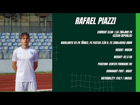 Rafael Piazzi 1.SC Znojmo FK Highlights vs FK Třinec, FC FASTAV Zlín B, FC Zbrojovka Brno