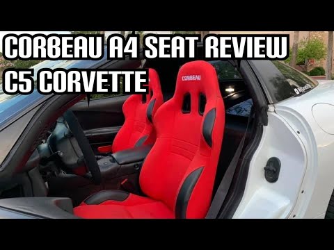 C5 Corvette Corbeau A4 Seat Review (4Years)