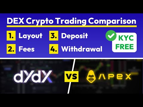 Best Decentralized Crypto Leverage Trading Exchange ✅ dydx vs. Apex Pro Comparison