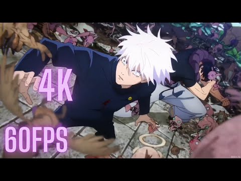 Satoru Gojo vs. Toji First Fight English Dub [4K 60FPS]