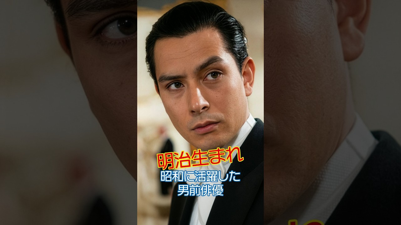 【第一弾】明治・大正生まれの二枚目俳優【イケメン】 #今と昔 #若い頃 #映画 #芸能人