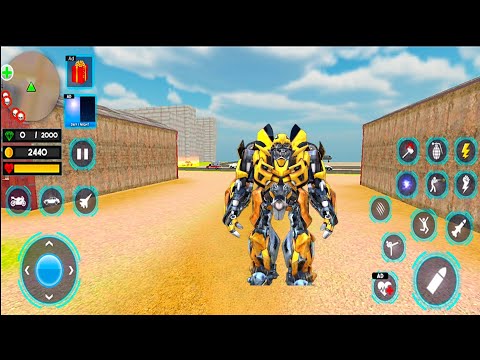 Bumblebee jet robot car transformation Multiple Car Jet Games #5 - Android Gameplay