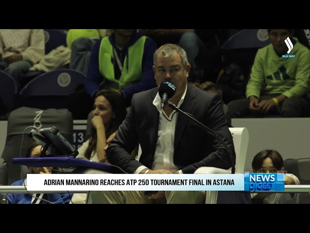 Adrian Mannarino reaches ATP 250 tournament final in Astana