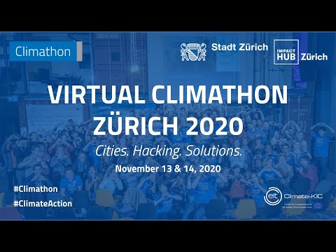 Climathon Zürich 2020 – Friday, 13 November, 2020