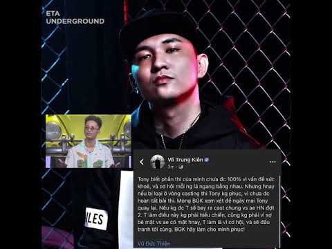 [Rap News] Tony TK xin thi lại tại RAP VIỆT MÙA 2 - Tag thẳng Rhymastic vào BÀI POST