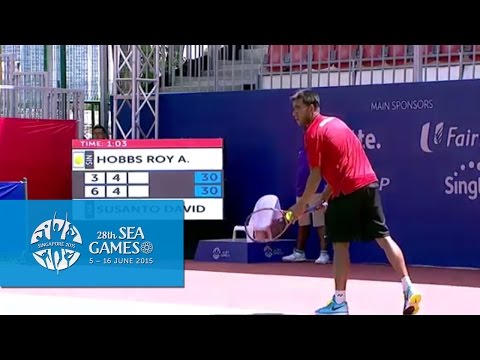 Tennis - Men's Singles Quarter-Final (Day 6) | 28th SEA Games Singapore 2015