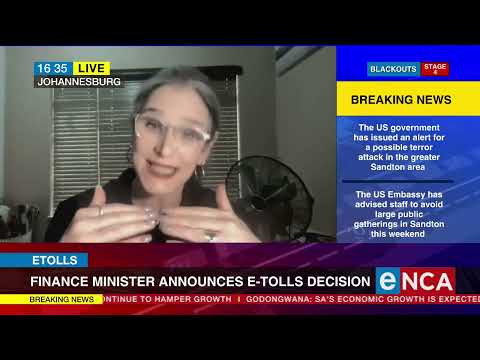 OUTA reacts to scrapping of e toll debt