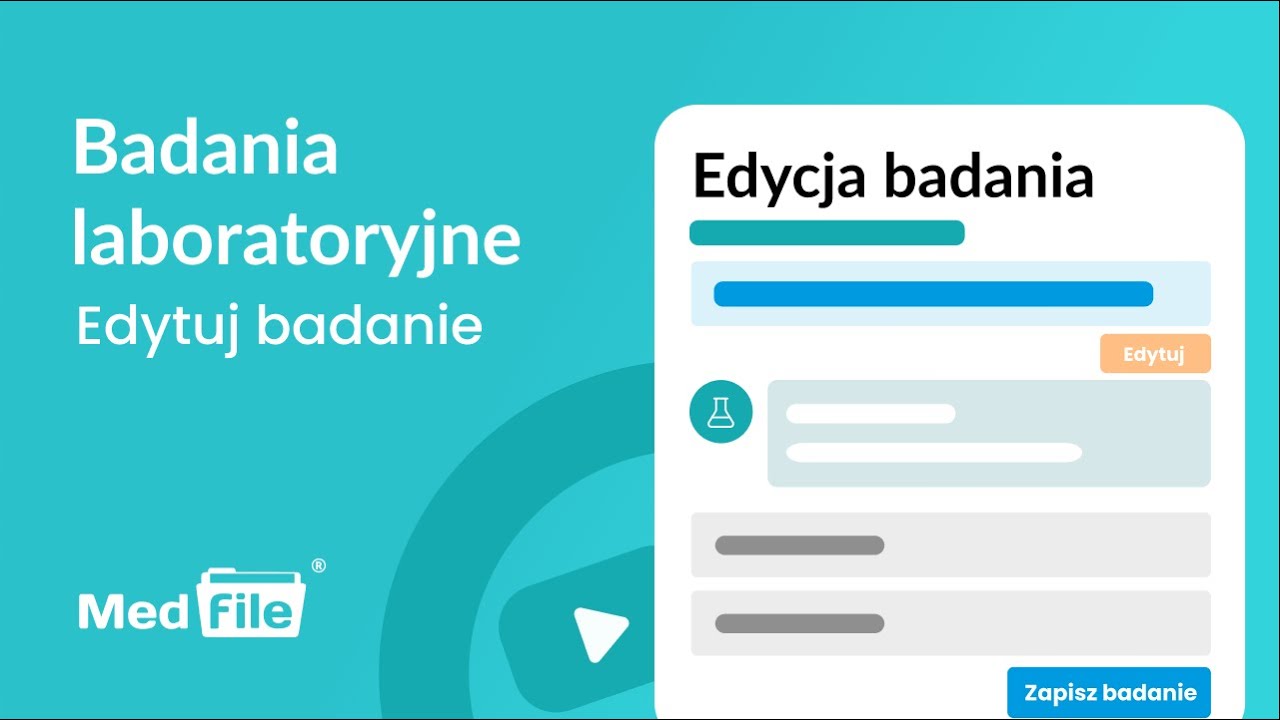 Edytuj badanie laboratoryjne