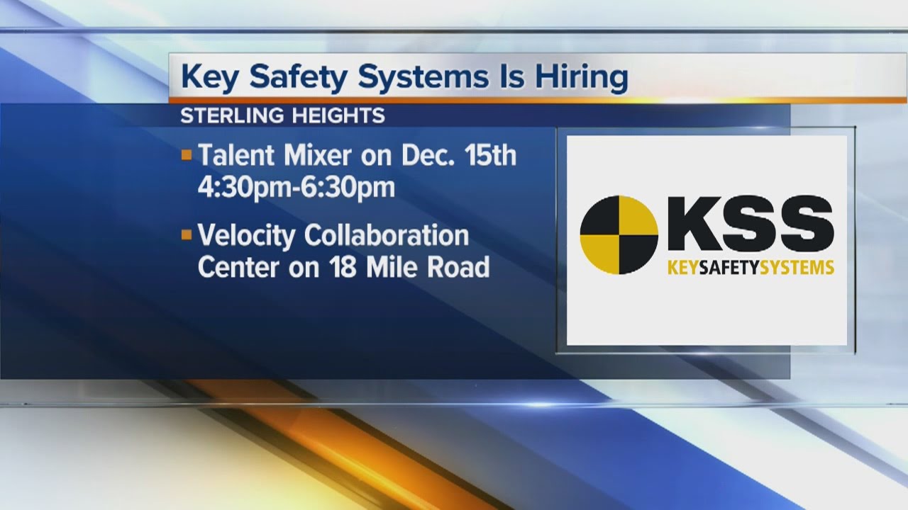 Workers Wanted: Key Safety Systems is hiring