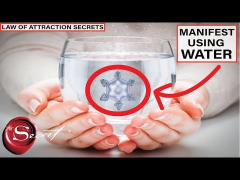 USING WATER to MANIFEST What You Want in Life | The Law of Attraction
