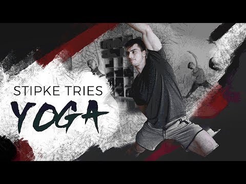 Trying YOGA for the first time with Dejan Stipke