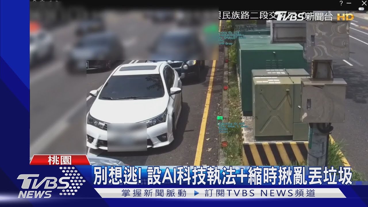 別想逃！　設AI科技執法+縮時揪亂丟垃圾