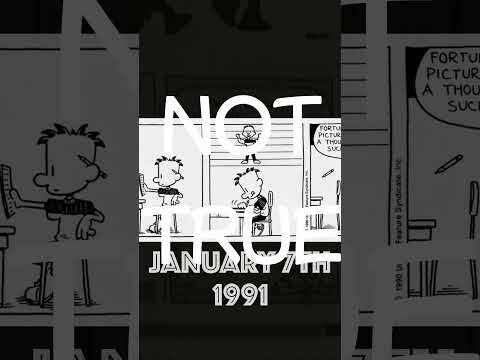 The REAL First Big Nate Comic Strip, NOT Actually The 7th