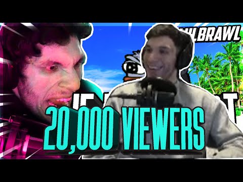 Trainwreckstv reacts to If You Can't - MaulBrawl (with 20,000 viewers)