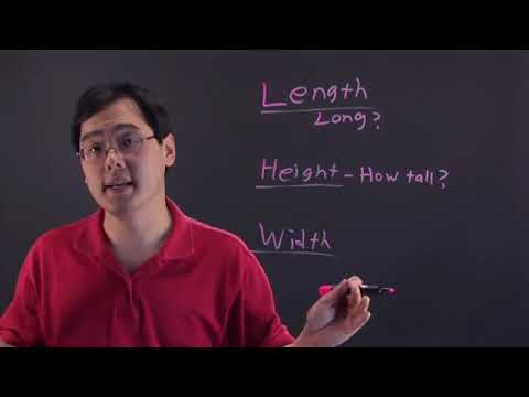 What Is Length, Height & Width?