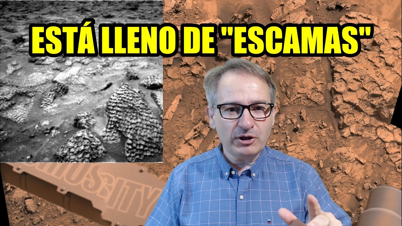 NASA halla MOLÉCULAS ORGÁNICAS nunca vistas en MARTE y ¿QUÉ SON las extrañas ROCAS de “ESCAMAS”?