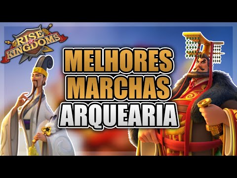 MELHORES MARCHAS ARQUEARIA [SET/2025] | EQUIPAMENTO E ÁRVORE DE TALENTOS - RISE OF KINGDOMS