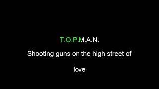 Blur -- Top Man -- Karaoke