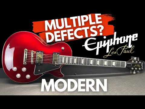 Обзор электрогитары Epiphone Les Paul Modern