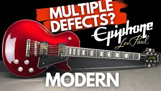 Video thumbnail for Epiphone Shipped THIS? Les Paul Modern by Play and Trade Guitars