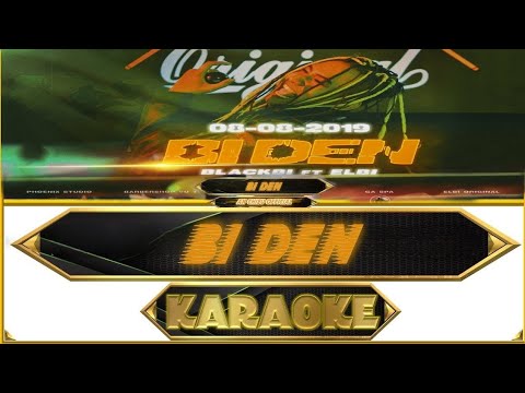AN CHIÊU OFFICIAL | KARAOKE - BI ĐEN (Blackbi ft Elbi) || Beat Rap New
