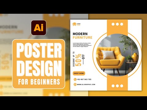 Professional Poster Design in Adobe Illustrator | Step-by-Step Tutorial for Beginners