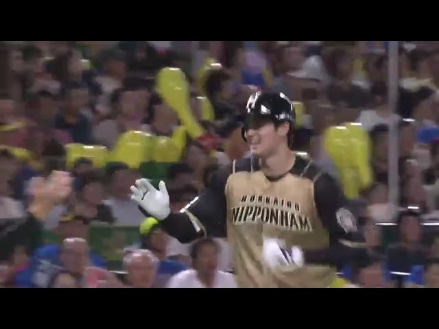 【7回表】ファイターズ・大谷のバットが止まらない!! 今日2発目は弾丸ライナーで16号2ラン!! 2016/8/6 H-F