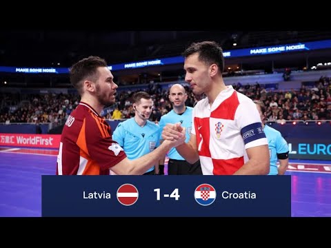 Croatia 4 - 1 Latvia : UEFA Futsal 2026