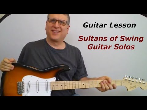 Sultans of Swing by Dire Straits (Guitar Solo Lesson)