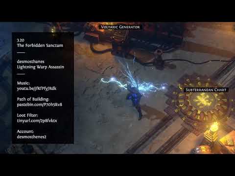 Path of Exile - 3.20 Level 31 Lightning Warp Assassin Endgame