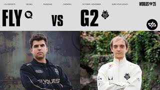 FLYQUEST vs G2, ILS FONCENT EN QUARTS DE FINALE (WORLDS 2025)