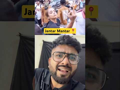 Godi Media Haye Haye Nare at Jantar Mantar 🔥😂