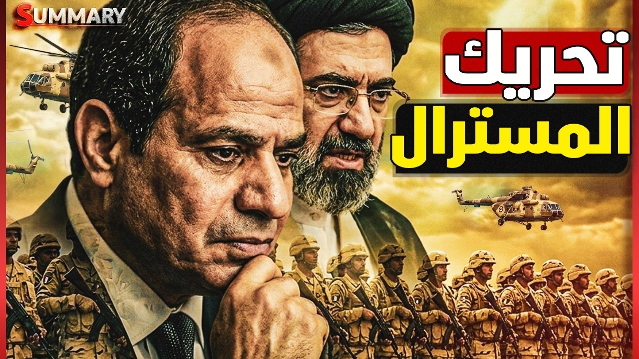 مصر تعلن الحرب وتصعد ضد إيران بتحريك حاملة الطائرات مسترال للخليج العربي