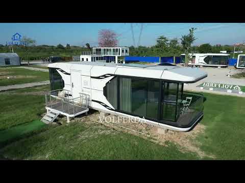 Best-selling space capsule E8 detailed introduction🏠VOLFERDA Capsule House Model E8