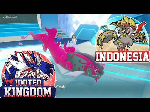 Pokemon VGC World Cup week 1 Vs Indonesia (Jonathan Marston Vs Muhammed Mangan)