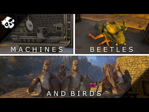 Building Machines, Taming A Dung Beetle And Breeding Argentavis :: Ark: Survival Evolved Ep 06