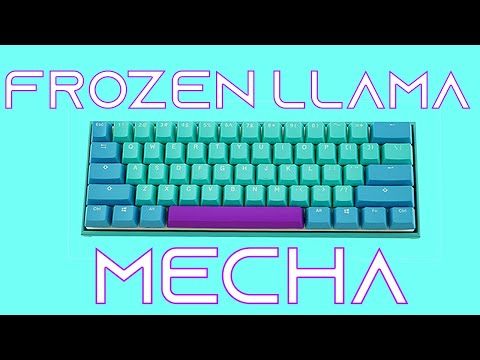 Ducky Mecha Mini Frozen Llama Unboxing! INCREDIBLE DESIGN! AMAZING BUILD QUALITY!
