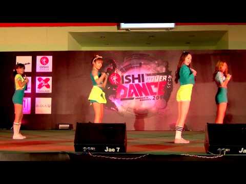 140803 P.A.N.Y cover BESTie - Pitapat + Thank U Very Much @OISHI Thailand Cover Dance 2014 (Au)
