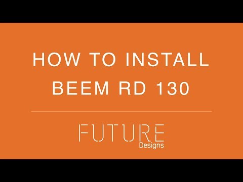 BEEM RD 130 INSTALLATION