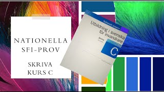 Nationella SFI-prov KURS C SKRIVA