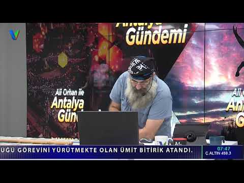 ALİ ORHAN İLE ANTALYA GÜNDEMİ 23 EYLÜL 2019 KANALV