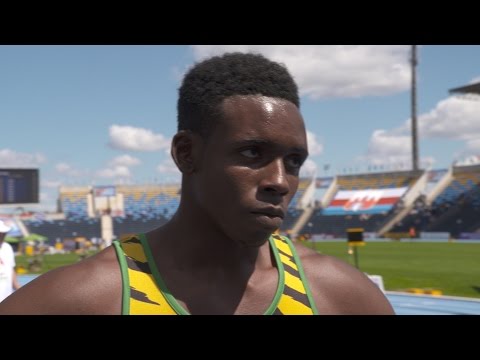 IAAF WU20 Championships Bydgoszcz 2016 400m Men Sean BAILEY JAM