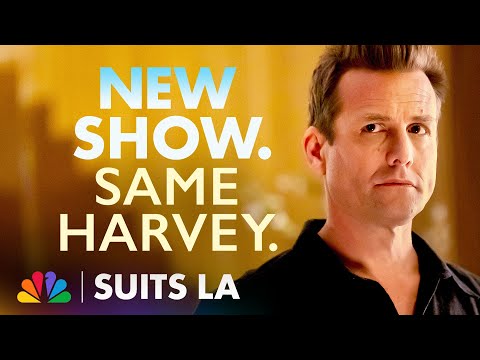 Every Minute of Harvey Specter on Suits LA | NBC